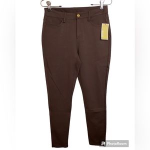 NWT Michael Kors Woman’s Chocolate Brown Skinny Pants Size 4